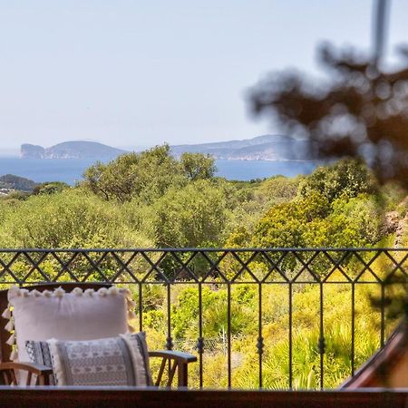 Sardinia Re - Villa Martin Panoramic View Alghero Dış mekan fotoğraf