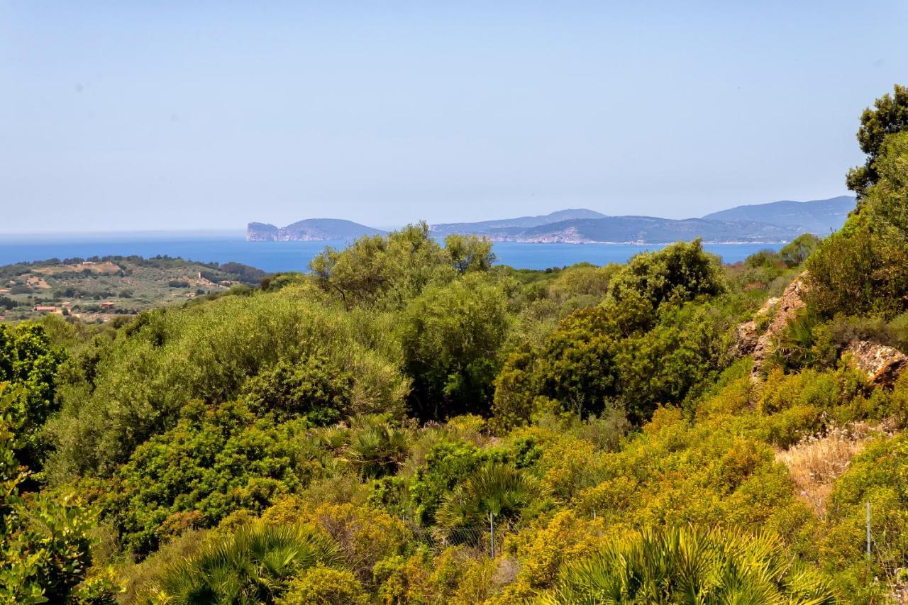 Sardinia Re - Villa Martin Panoramic View Alghero Dış mekan fotoğraf